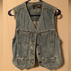 Vintage Liz Claiborne Denim Vest